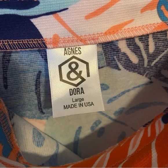 Agnes & Dora Blue Leaf Live in Skirt NWT Women’s Large - Picture 4 of 5